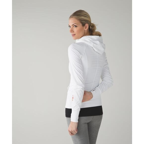 Lululemon In Flux Jacket – White Size 6 - Picture 3 of 8